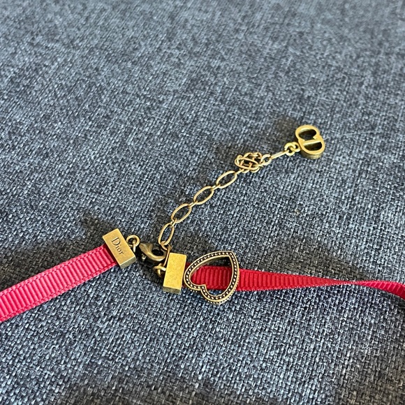 Dior Amour Burgundy Red Chocker J’Adore - Picture 2 of 4